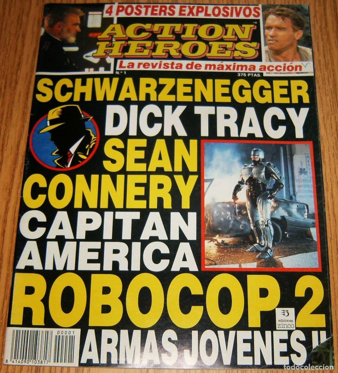 Tebeos: ACTION HEROES Ediciones Zinco REVISTA
