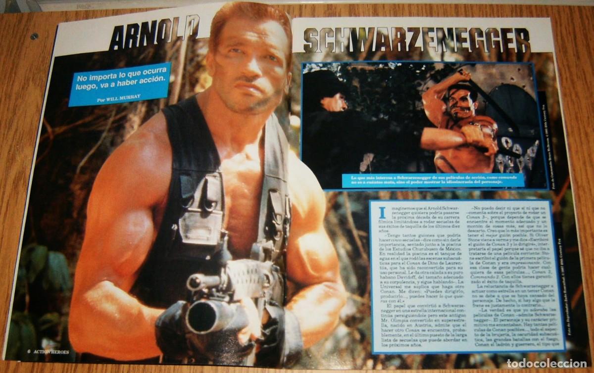 Tebeos: ACTION HEROES Ediciones Zinco REVISTA - Foto 2