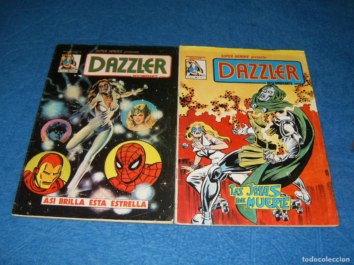 Tebeos: DAZZLER 1 y 2 VERTICE LOTE - Foto 1