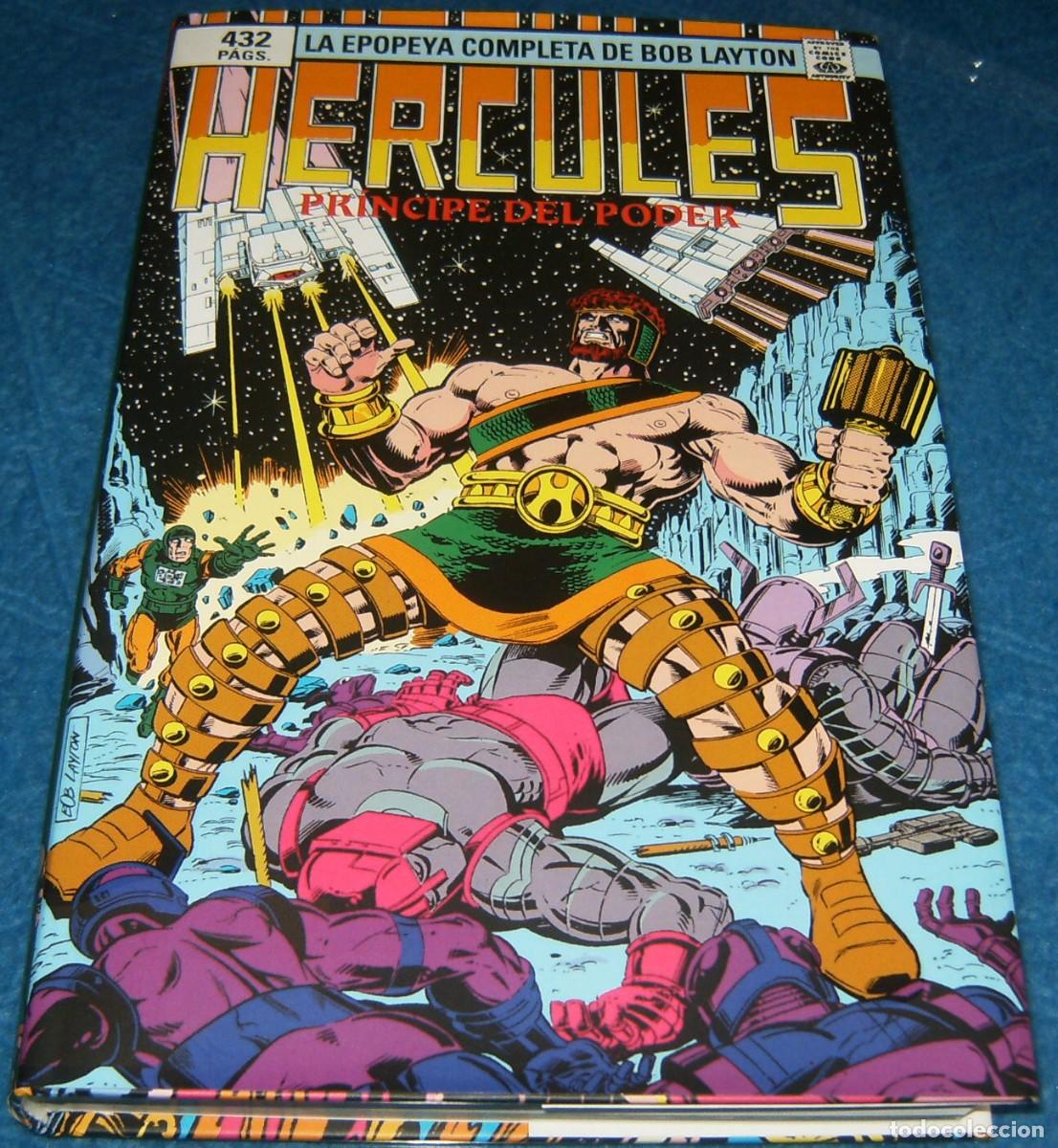 Tebeos: HERCULES Pr&iacute;ncipe del Poder. POR BOB LAYTON . PANINI TOMO