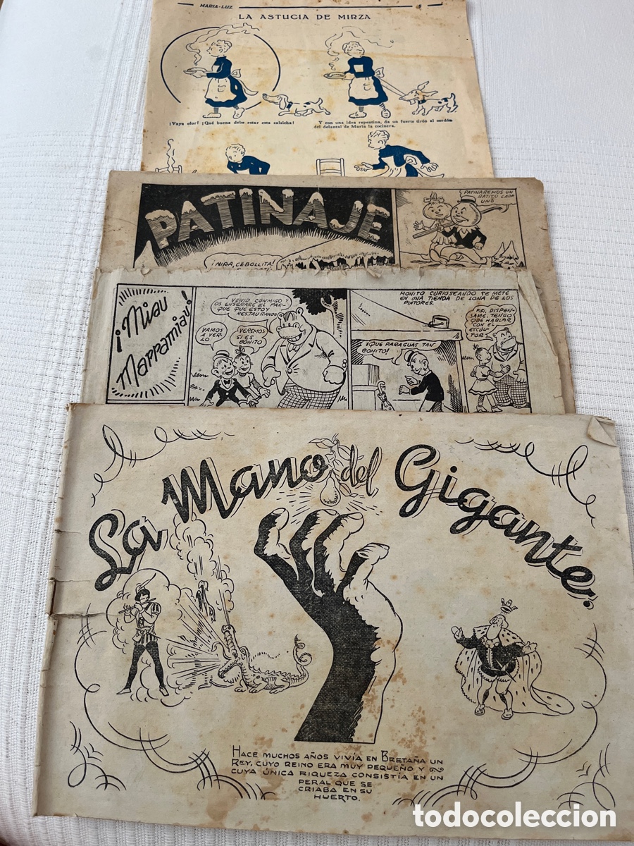Tebeos: Lote de 4 Cuentos y Revistas antiguas