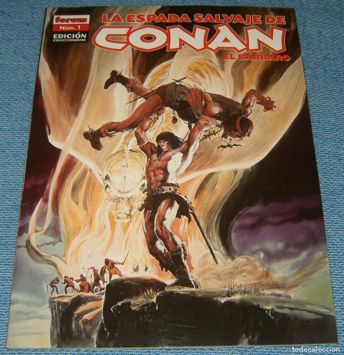Tebeos: LA ESPADA SALVAJE DE CONAN EL BARBARO 1 Edici&oacute;n coleccionistas . Forum