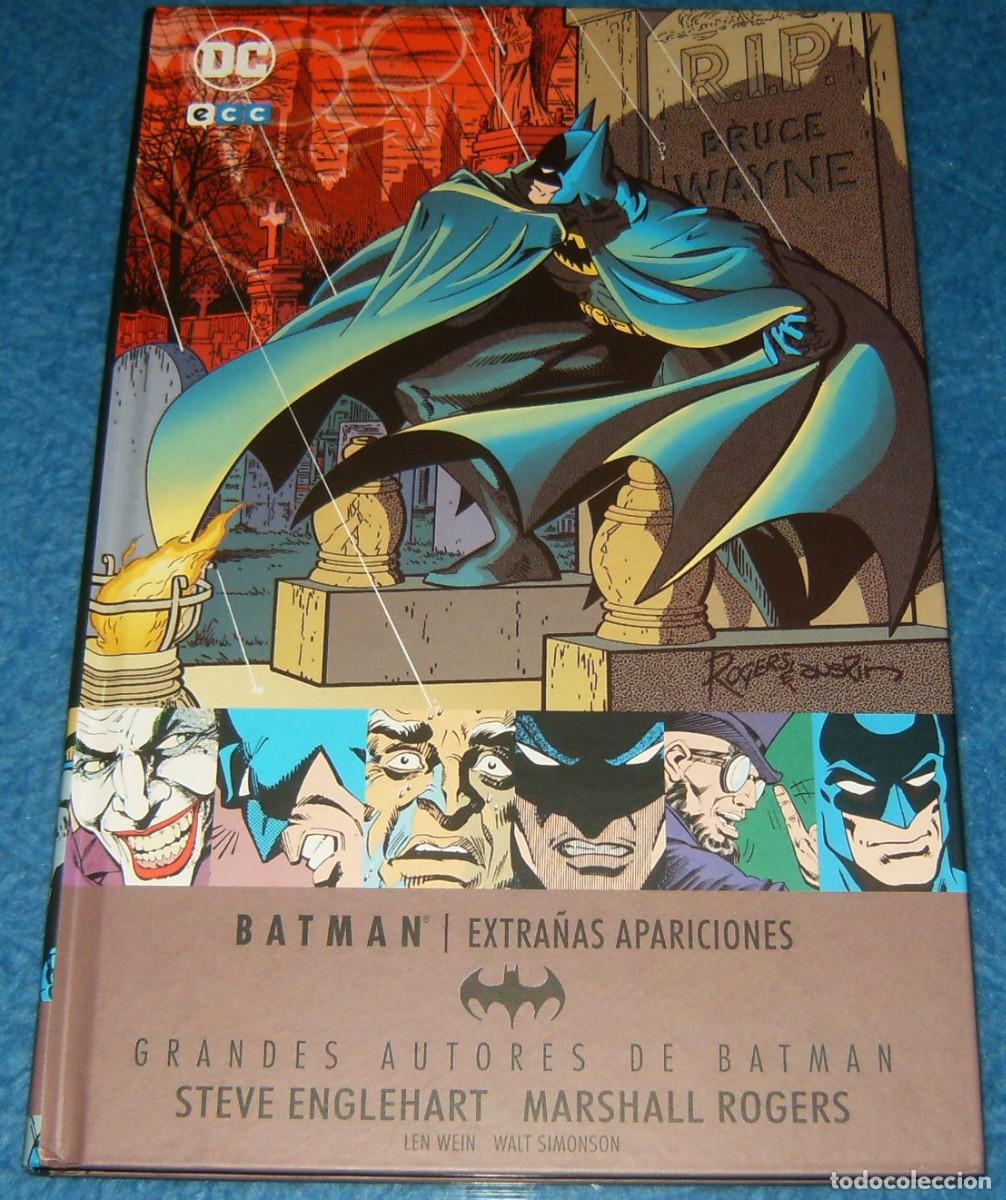 Tebeos: BATMAN EXTRA&Ntilde;AS APARICIONES . Grandes Autores de Batman: Steve Englehart y Marshall Rogers . ECC