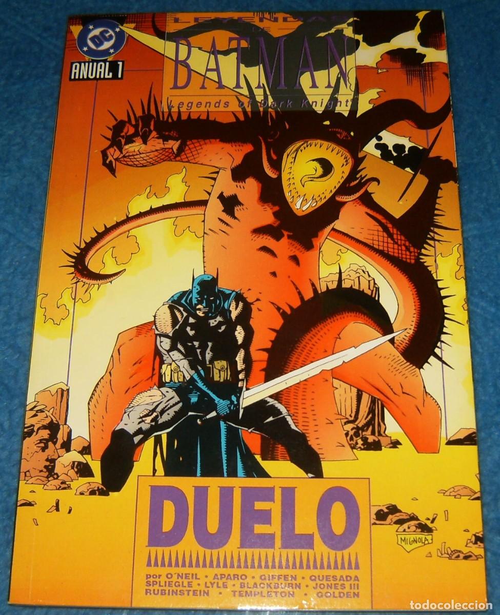 Comics: LEYENDAS DE BATMAN . ANUAL 1 - Saga &rdquo; DUELO &rdquo; - Ediciones Zinco - Tomo