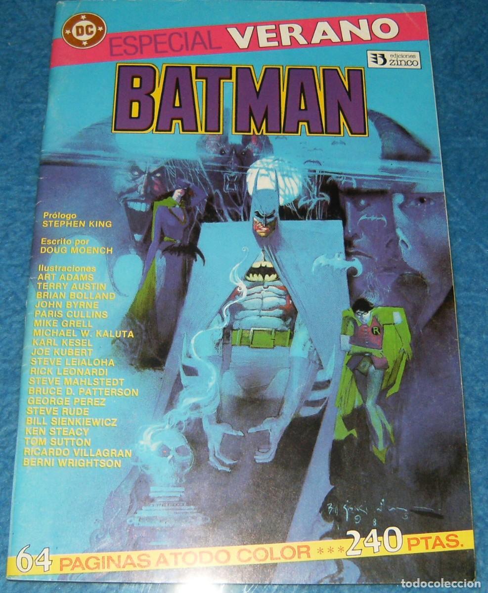 Tebeos: BATMAN ESPECIAL VERANO 1987 - Ediciones Zinco