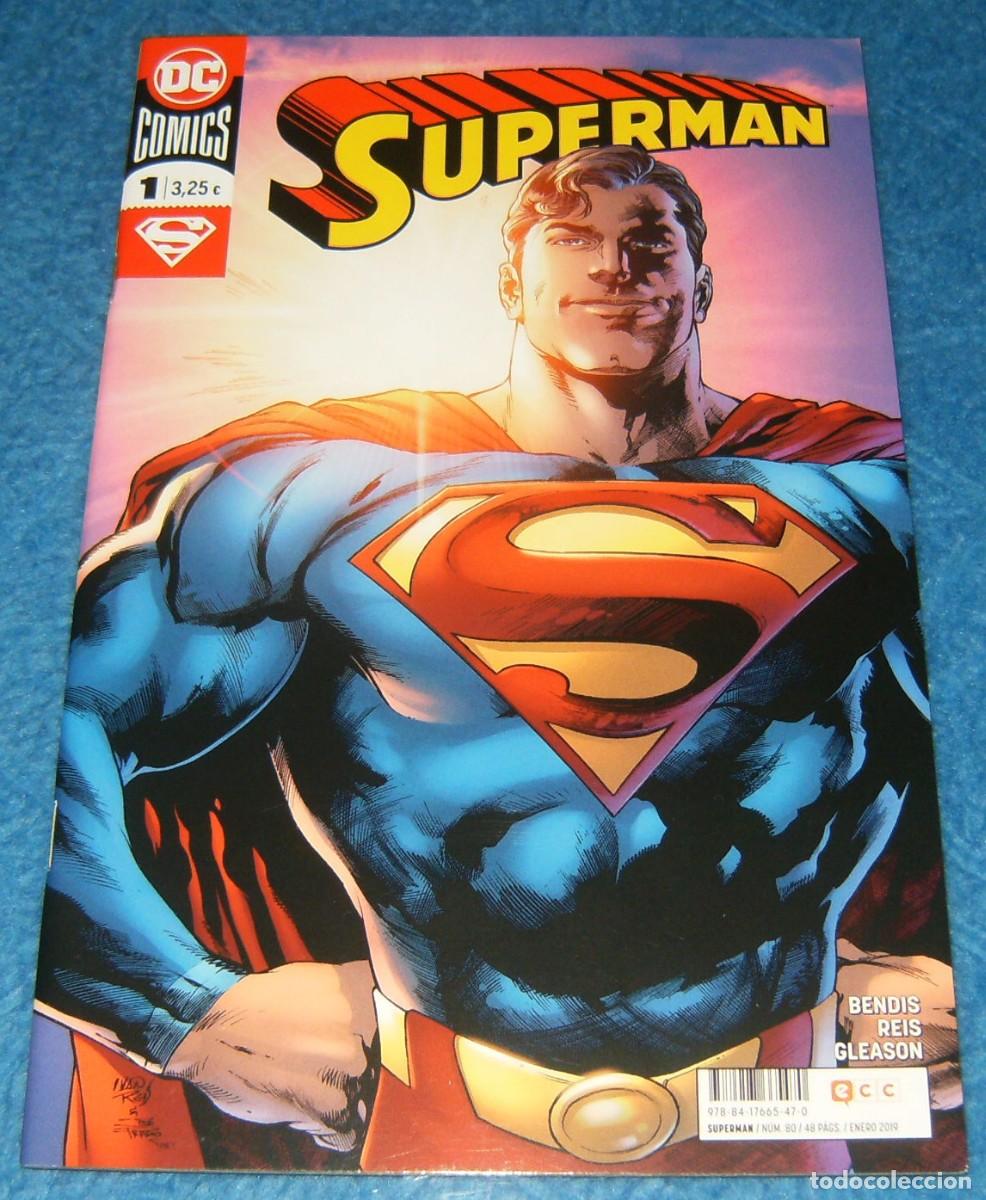 Tebeos: SUPERMAN NUMERO 1 . DC / ECC . Brian Michael Bendis e Ivan Reis - Foto 1