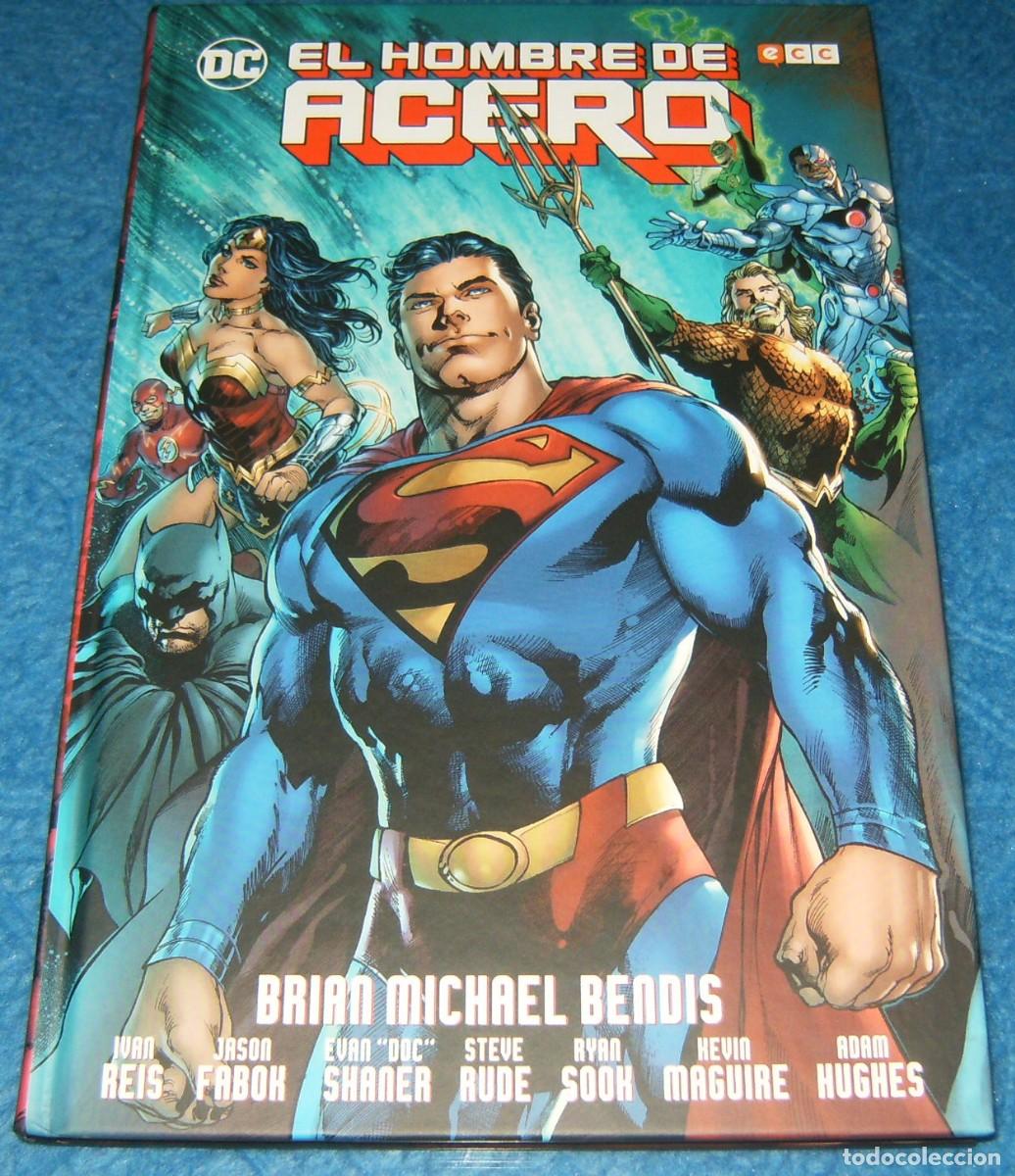 Tebeos: SUPERMAN El Hombre de Acero . Brian Michael Bendis e Ivan Reis TOMO . ECC - Foto 1