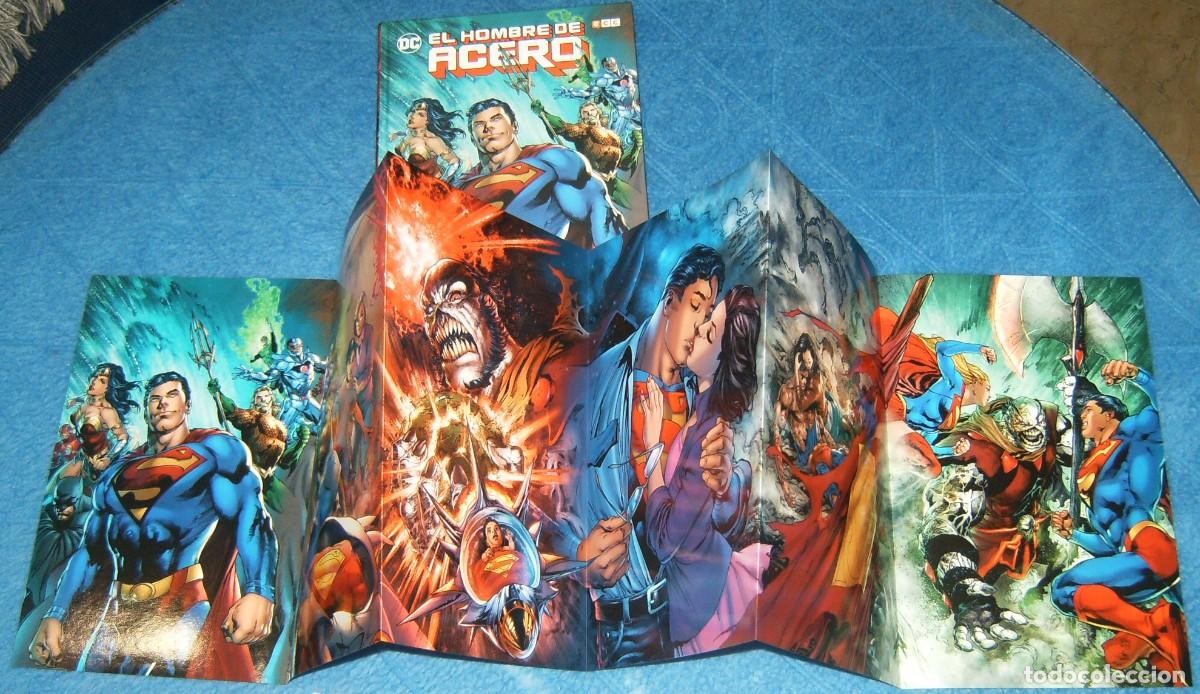 Tebeos: SUPERMAN El Hombre de Acero . Brian Michael Bendis e Ivan Reis TOMO . ECC - Foto 2
