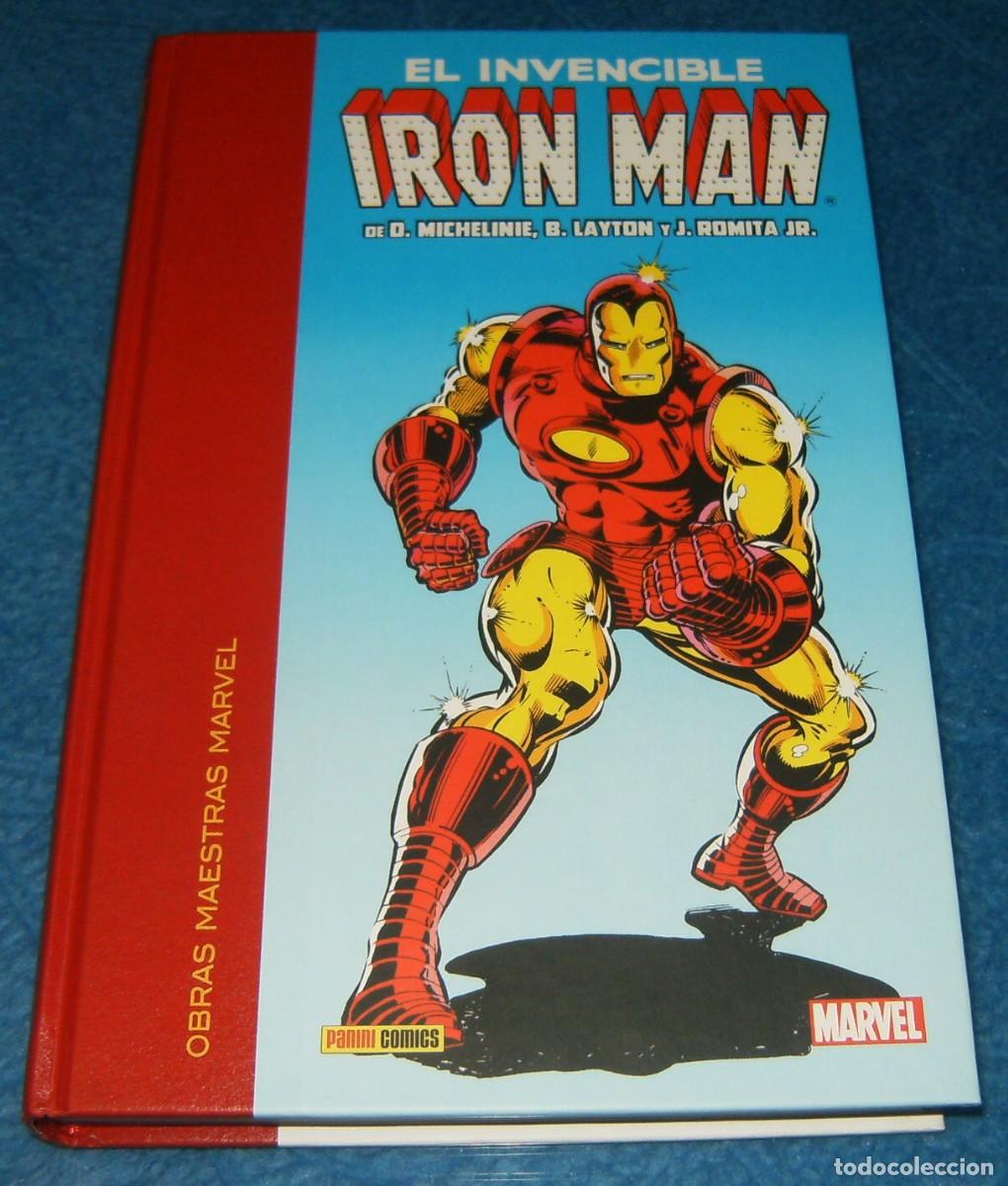 Tebeos: OBRAS MAESTRAS MARVEL . IRON MAN 1 . Michelinie, Romita Jr. y Layton . PANINI . TAPA DURA
