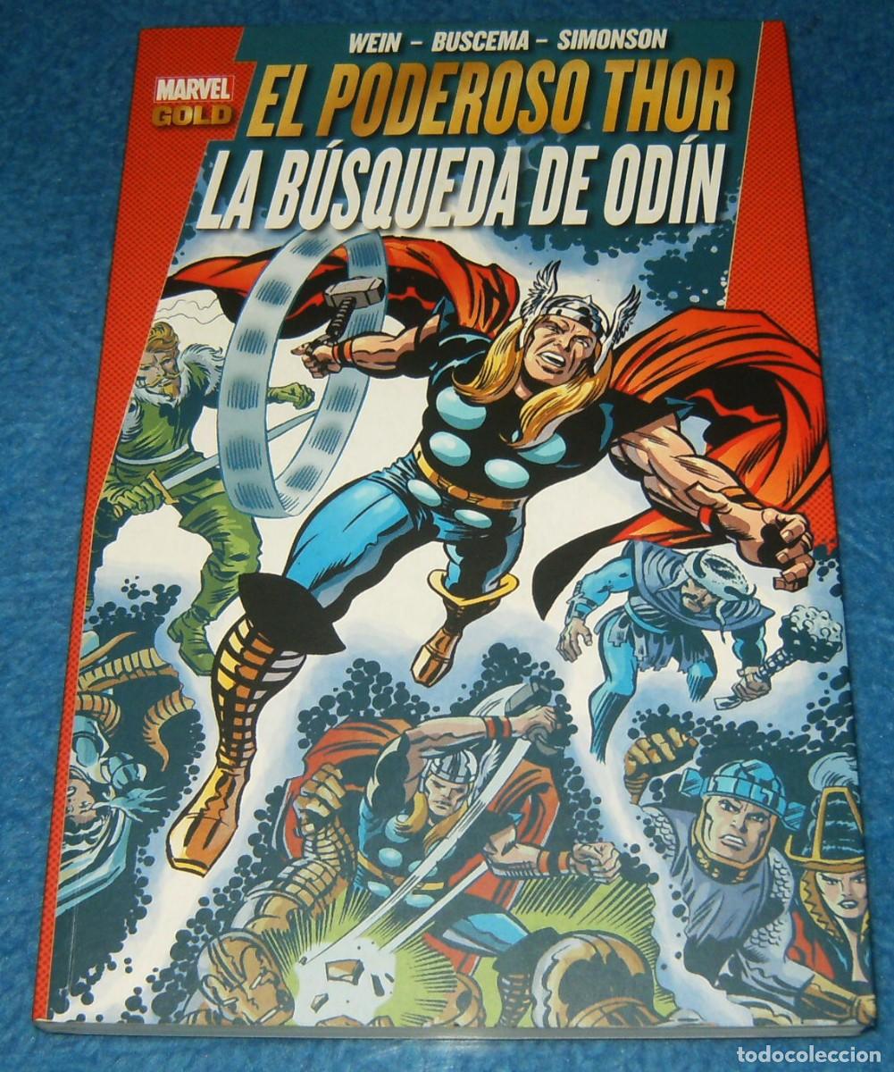Tebeos: Thor La B&uacute;squeda de Od&iacute;n - MARVEL GOLD - Tapa blanda - PANINI