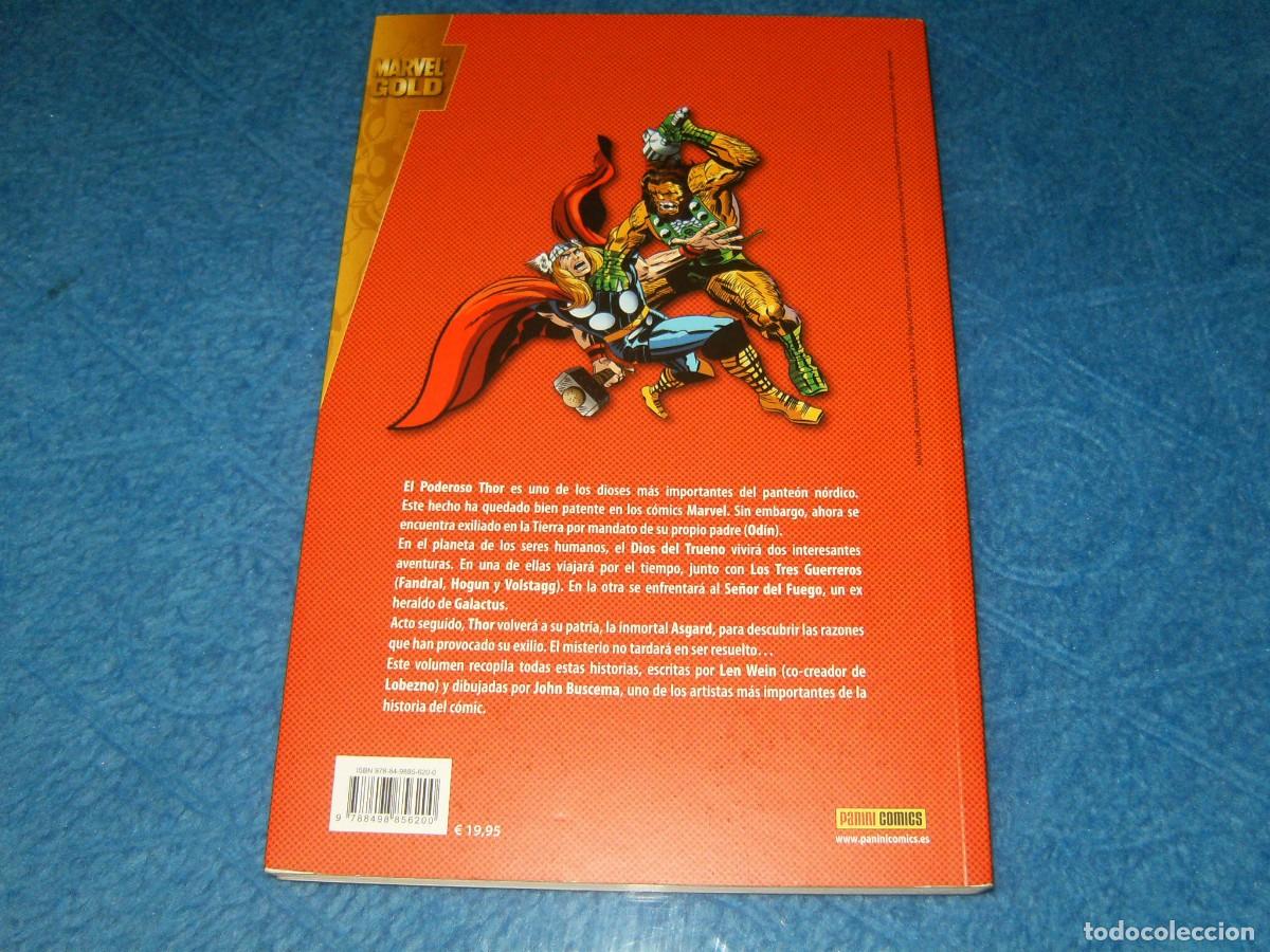 Tebeos: EL PODEROSO THOR . SI ASGARD PERECIERA . MARVEL GOLD . PANINI - Foto 2