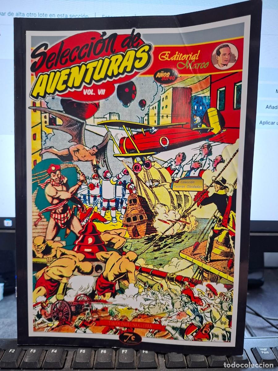 Tebeos: COLECCION TESOROS OLVIDADOS - SELECCION DE AVENTURAS - VOL VII EDITORIAL MARCO A&Ntilde;OS 30 / 40