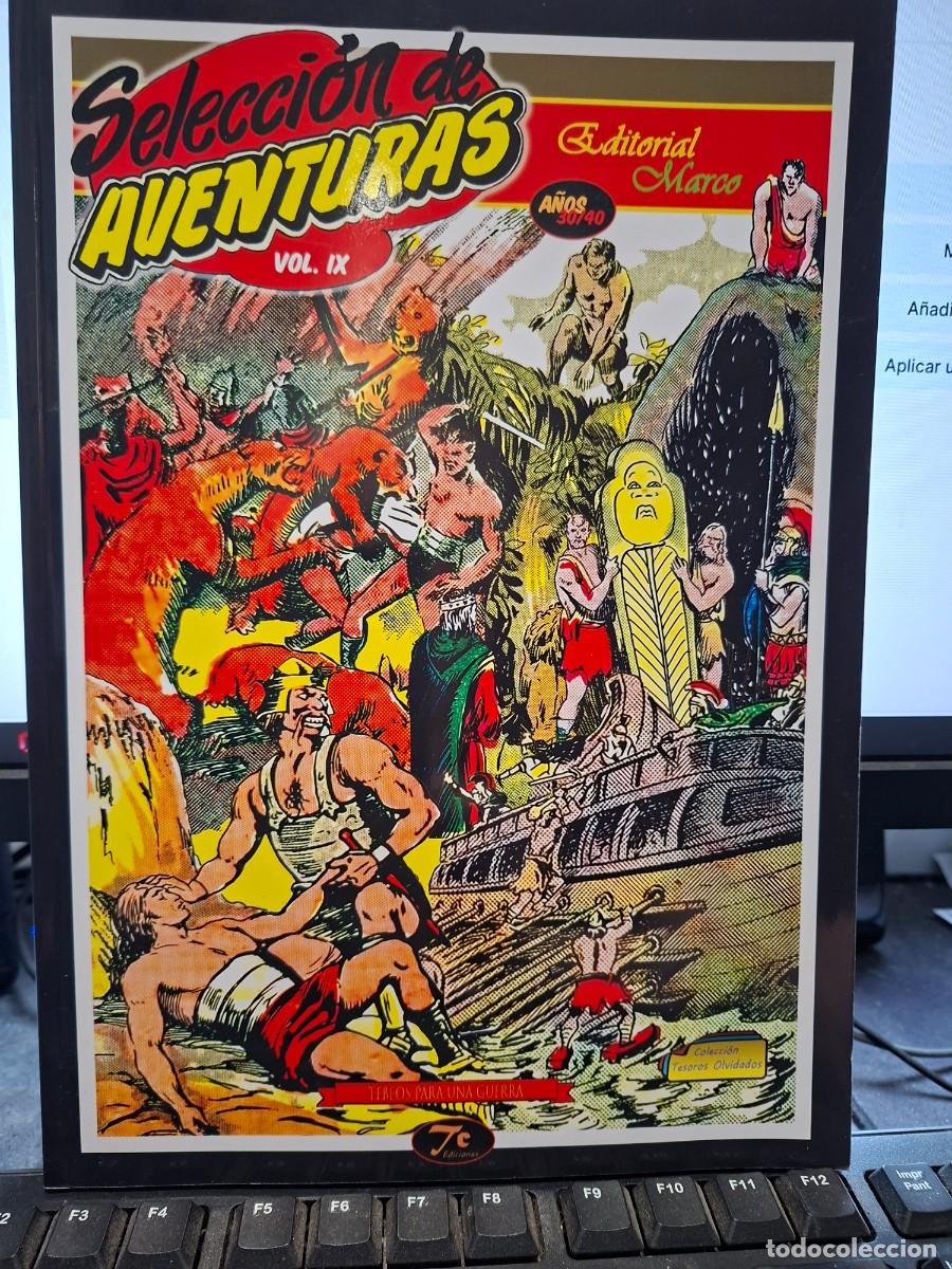 Tebeos: COLECCION TESOROS OLVIDADOS - SELECCION DE AVENTURAS - VOL IX EDITORIAL MARCO A&Ntilde;OS 30 / 40