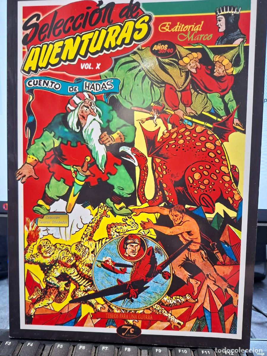 Tebeos: COLECCION TESOROS OLVIDADOS - SELECCION DE AVENTURAS - VOL X EDITORIAL MARCO A&Ntilde;OS 30 / 40