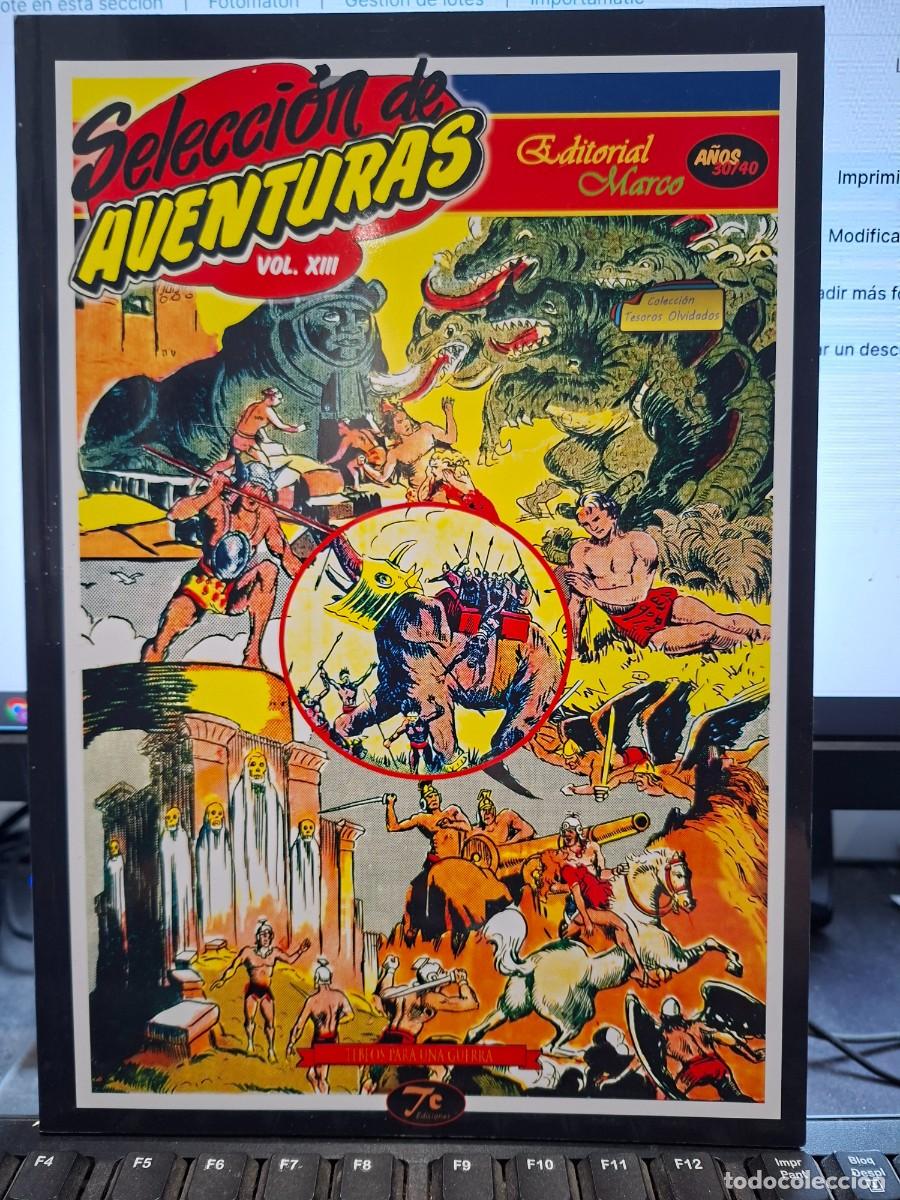Tebeos: COLECCION TESOROS OLVIDADOS - SELECCION DE AVENTURAS - VOL XIII EDITORIAL MARCO A&Ntilde;OS 30 / 40