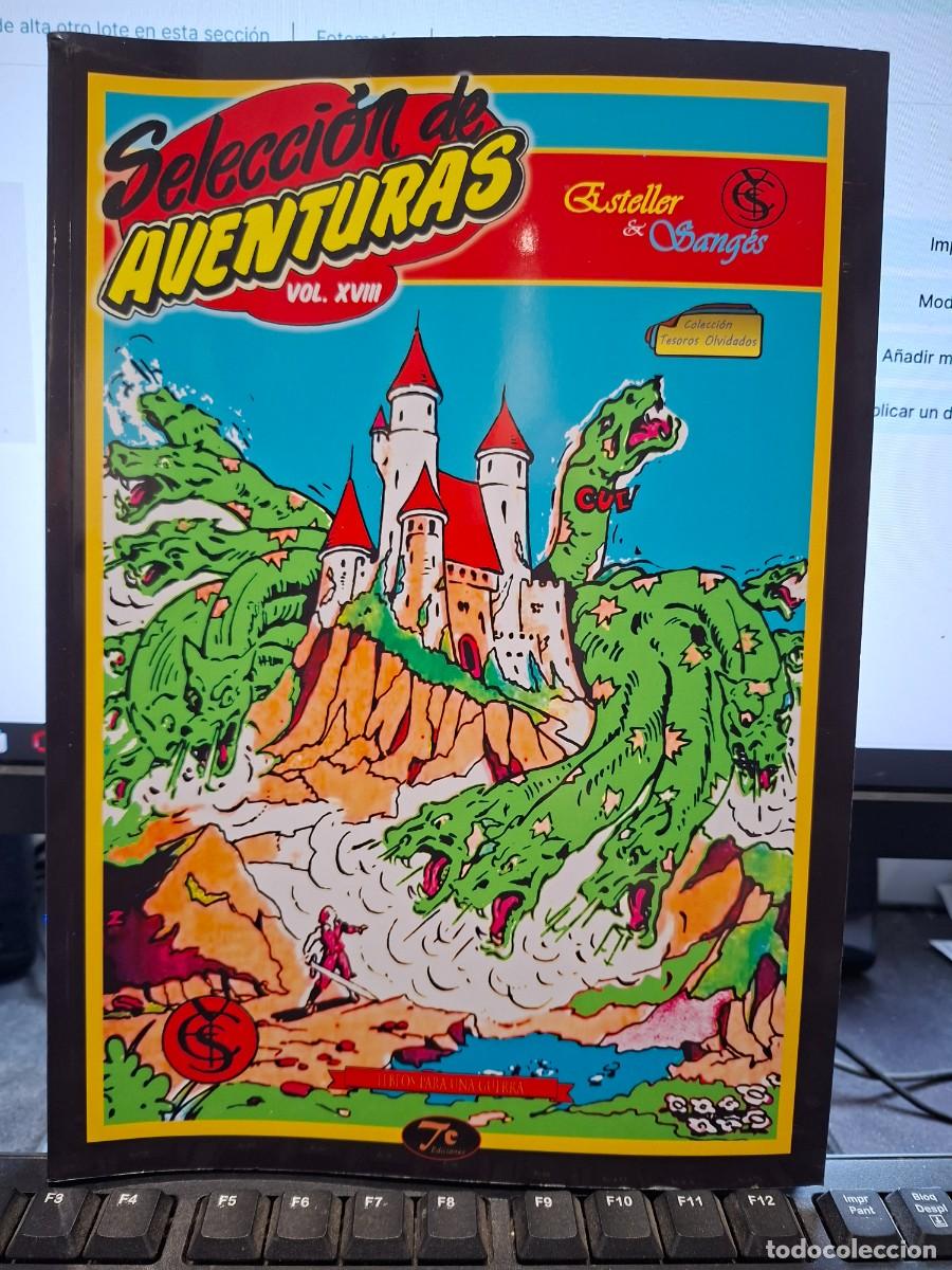 Tebeos: COLECCION TESOROS OLVIDADOS SELECCION DE AVENTURAS VOL XVIII - ESTELLER & SANGES