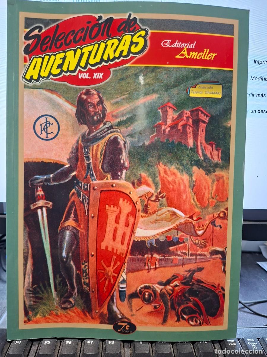 Tebeos: COLECCION TESOROS OLVIDADOS SELECCION DE AVENTURAS VOL XIX - EDITORIAL AMELLER