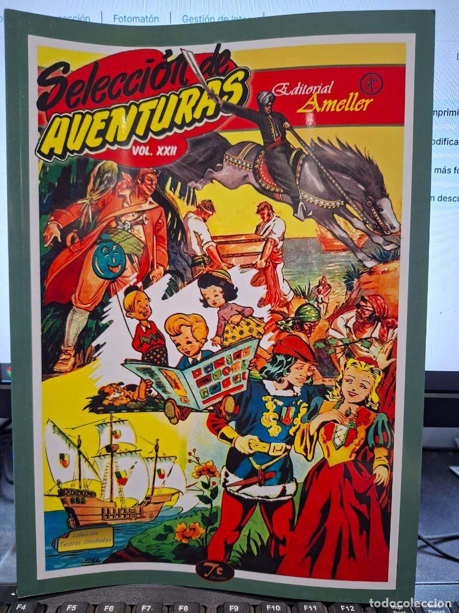 Tebeos: COLECCION TESOROS OLVIDADOS SELECCION DE AVENTURAS VOL XXII - EDITORIAL AMELLER