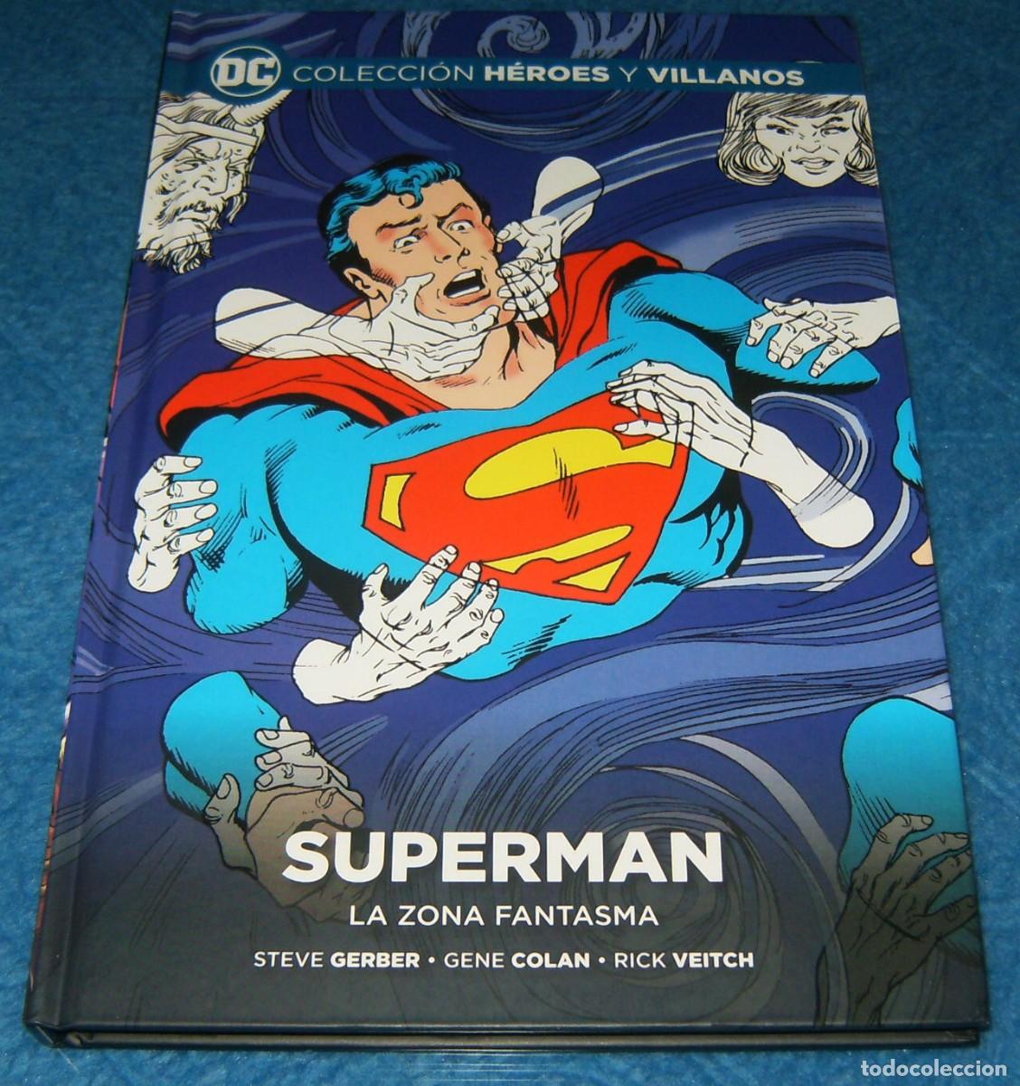Tebeos: COLECCION HEROES Y VILLANOS 73 . SUPERMAN LA ZONA FANTASMA OBRA COMPLETA . ECC SALVAT