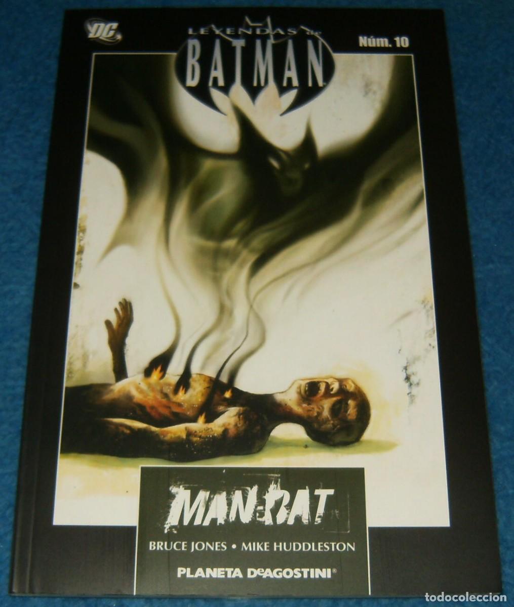 Tebeos: LEYENDAS DE BATMAN 10 . MAN BAT . OBRA COMPLETA . Bruce Jones y Mike Huddleston . PLANETA