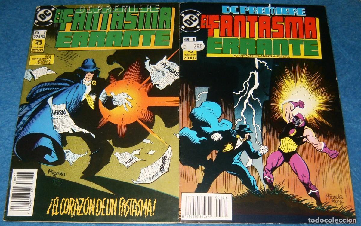 BDs: DC PREMIERE 7 y 8 EL FANTASMA ERRANTE de Paul Kupperberg y Mike Mignola 1987 . Ediciones Zinco