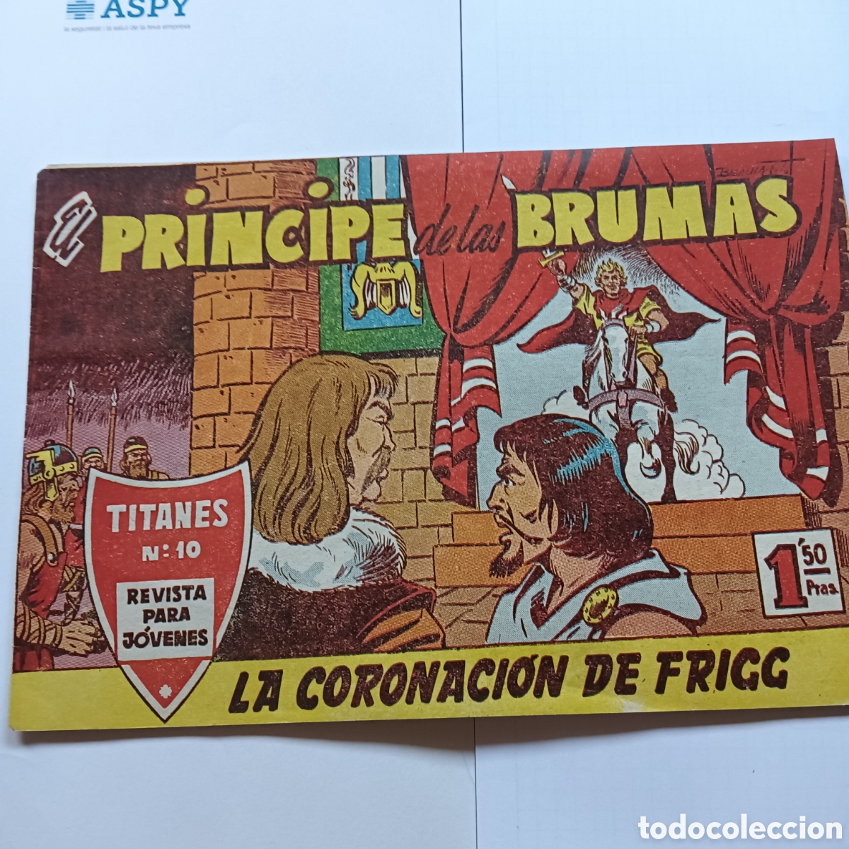 Tebeos: El PRINCIPE DE LAS BRUMAS MUM 10 ORIGINAL EDI.SADE