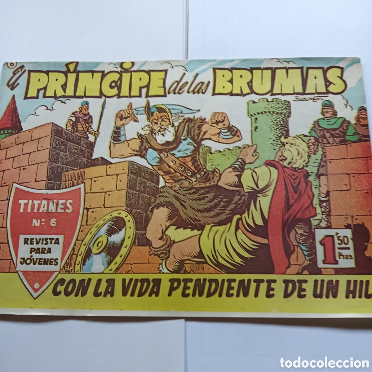 Tebeos: , EL PRINCIPE DE LAS BRUMAS N&Uacute;M 6 ORIGINAL EDI.SADE