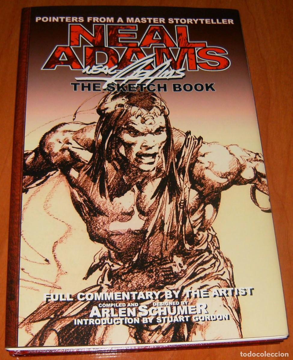 Tebeos: Edici&oacute;n en Ingl&eacute;s - NEAL ADAMS THE SKETCH BOOK POINTERS FROM A MASTER STORYTELLER - TAPA DURA