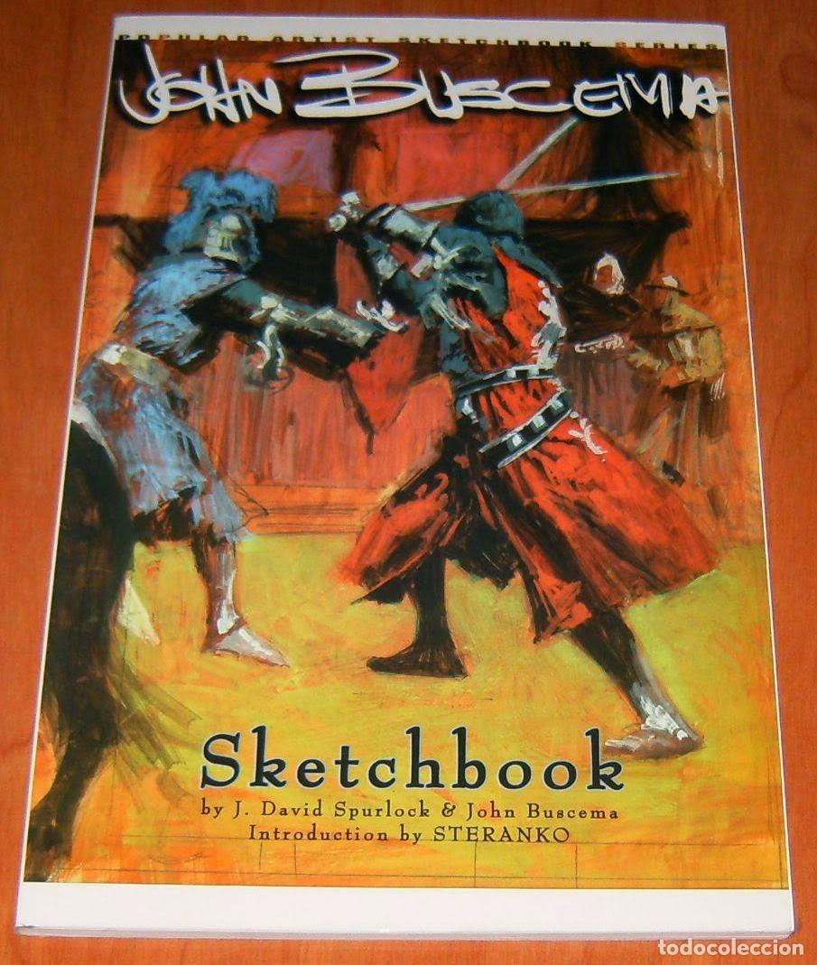 Tebeos: Edici&oacute;n en Ingl&eacute;s - JOHN BUSCEMA SKETCHBOOK (Popular Artist Sketchbook)- TAPA DURA