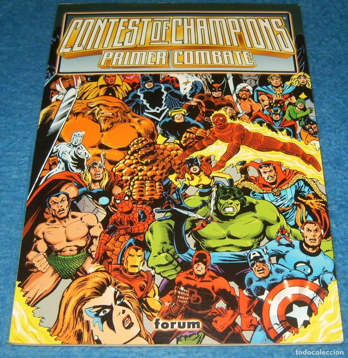 Tebeos: CONTEST OF CHAMPIONS. PRIMER COMBATE . Forum