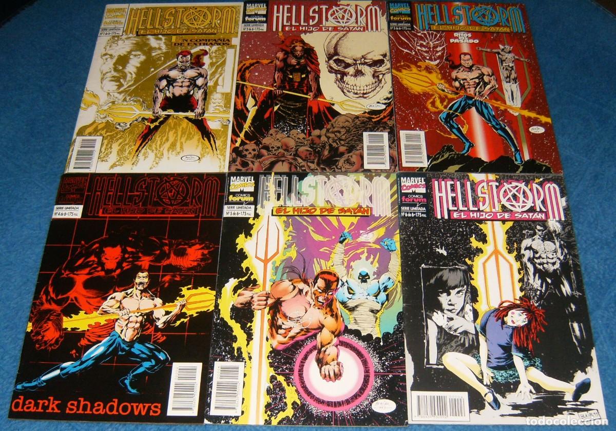 Tebeos: HELLSTORM EL HIJO DE SAT&Aacute;N 1 2 3 4 5 6 COMPLETA . 1994 . Forum