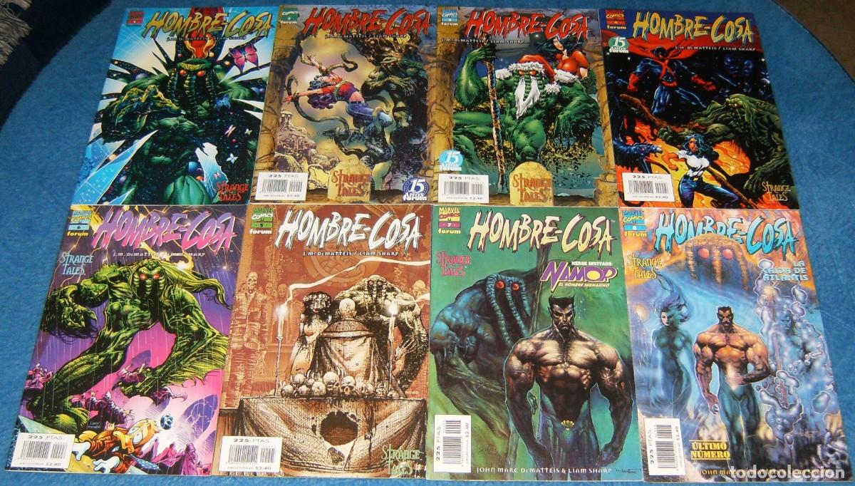 Tebeos: HOMBRE COSA . Strange Tale . 1 2 3 4 5 6 COMPLETA . J. M. DEMATEIS y LIAM SHARP . Forum . 1998