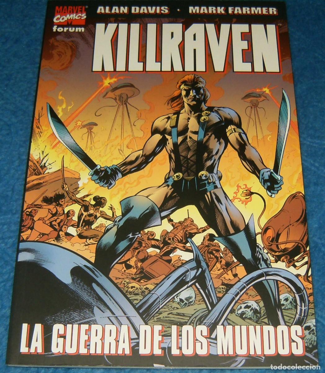 Tebeos: KILLRAVEN . ALAN DAVIS . MARK FARMER . TOMO . FORUM . Tapa blanda