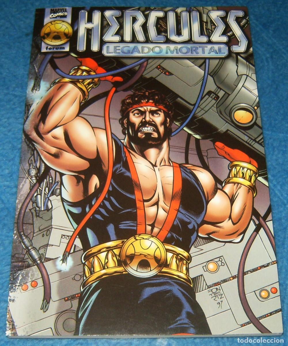 Tebeos: HERCULES . LEGADO MORTAL . BOB LAYTON . TOMO . FORUM . Tapa blanda