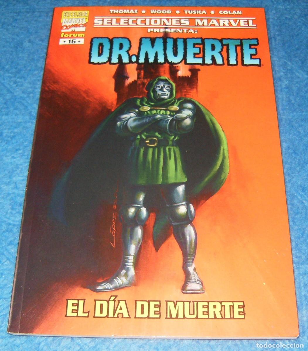 Livros de Banda Desenhada: SELECCIONES MARVEL 16 . DR. MUERTE . EL D&Iacute;A DE MUERTE . FORUM