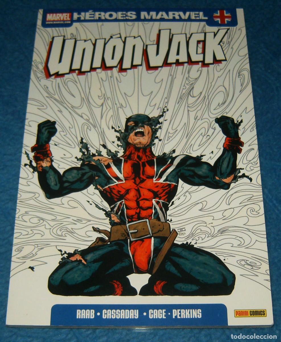 Tebeos: HEROES MARVEL . UNI&Oacute;N JACK . Enemigos de la Corona , con JOHN CASSADAY . PANINI