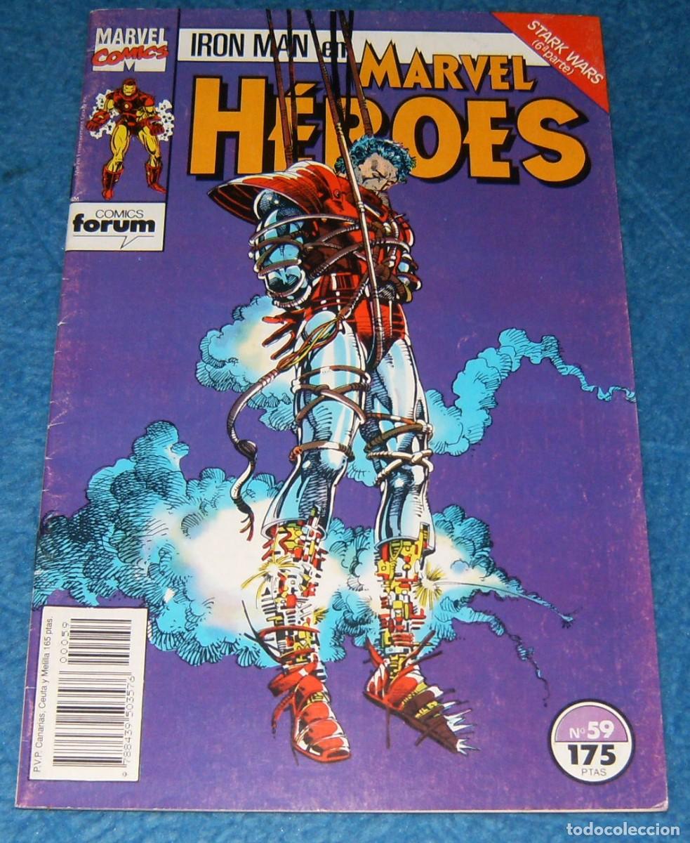 Tebeos: MARVEL HEROES 59 . IRON MAN . Forum . BARRY SMITH