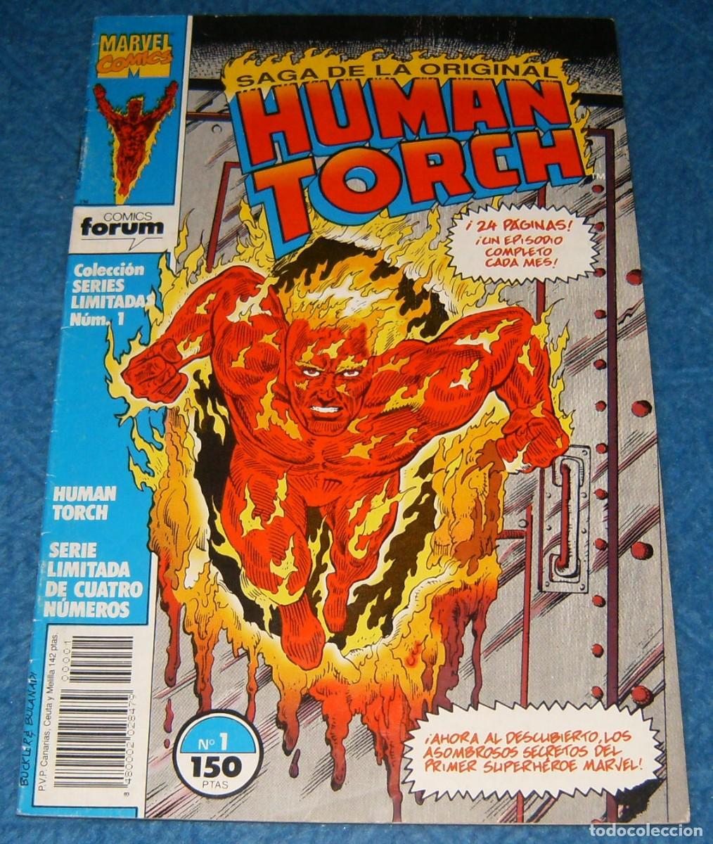 Tebeos: SAGA DE LA ORIGINAL HUMAN TORCH . ANTORCHA HUMANA . COLECCION SERIES LIMITADAS 1 . Forum