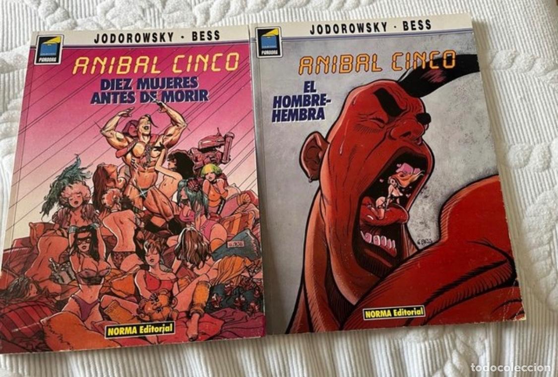 Tebeos: C&oacute;mic &rdquo;An&iacute;bal Cinco&rdquo; Colecci&oacute;n Completa. Norma. Buen estado &bull;JODOROWSKY/BESS &bull;NORMA &bull;Тара blanda &bull;