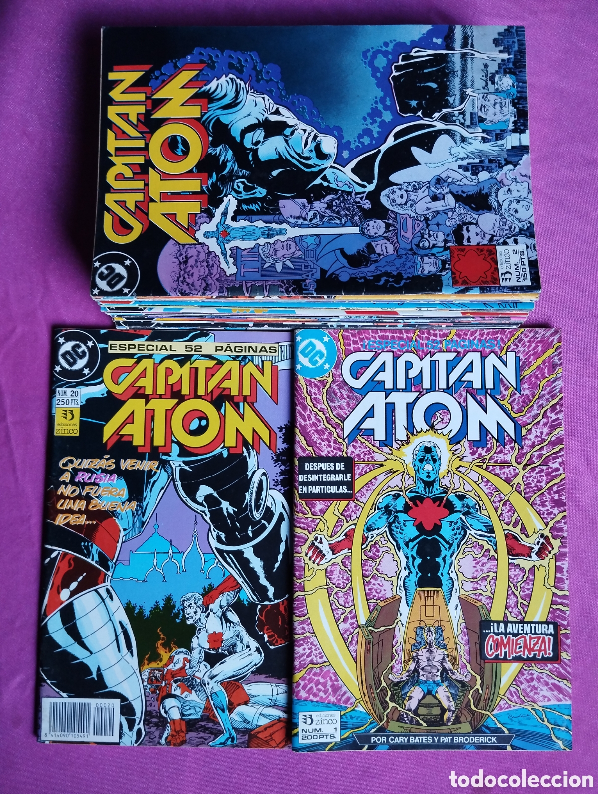 BDs: CAPITAN ATOM 20 COMPLETA ZINCO L111 3