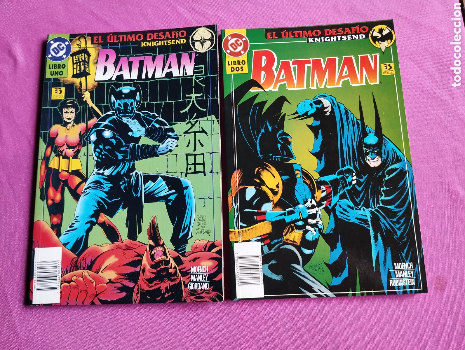 BDs: BATMAN EL ULTIMO DESAFIO 2 COMPLETA ZINCO L19 4