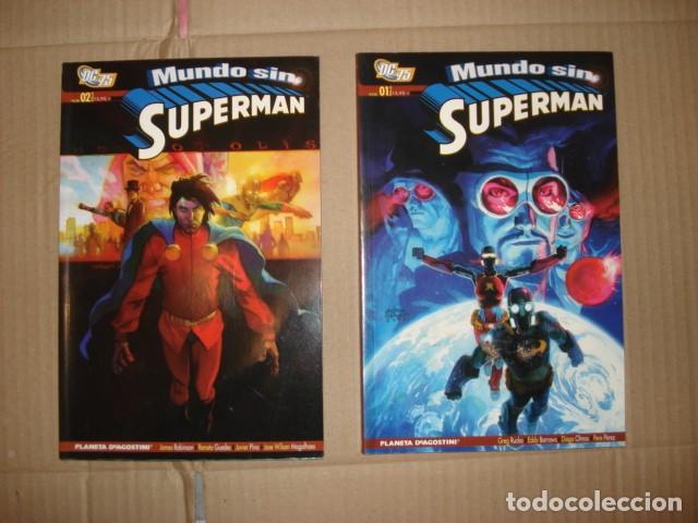 Tebeos: Superman: mundo sin fin, 2010, completa, 2 n&uacute;meros, Planeta, muy buen estado