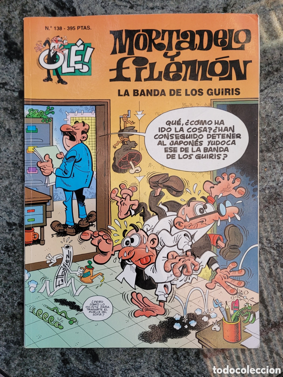 Tebeos: Mortadelo y Filem&oacute;n N&ordm;138 - La Banda de los Guiris