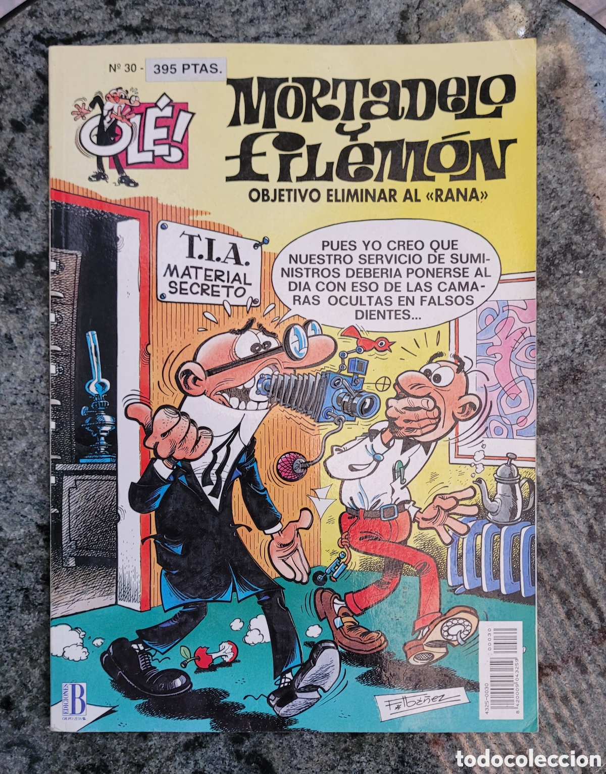 Tebeos: Mortadelo y Filem&oacute;n N&ordm;30 - Objetivo: Eliminar al &ldquo;Rana&rdquo;