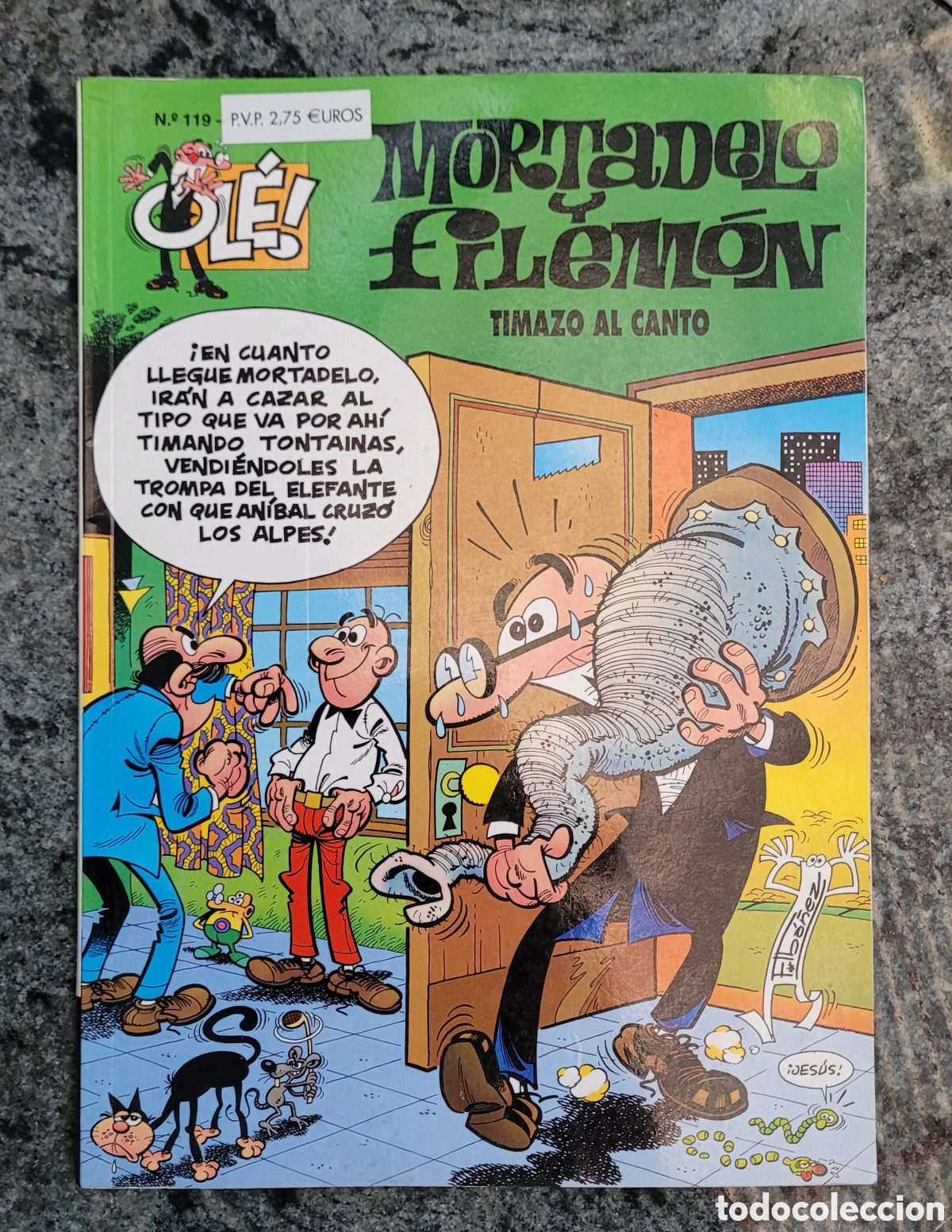 Tebeos: Mortadelo y Filem&oacute;n N&ordm;119 - Timazon al Canto