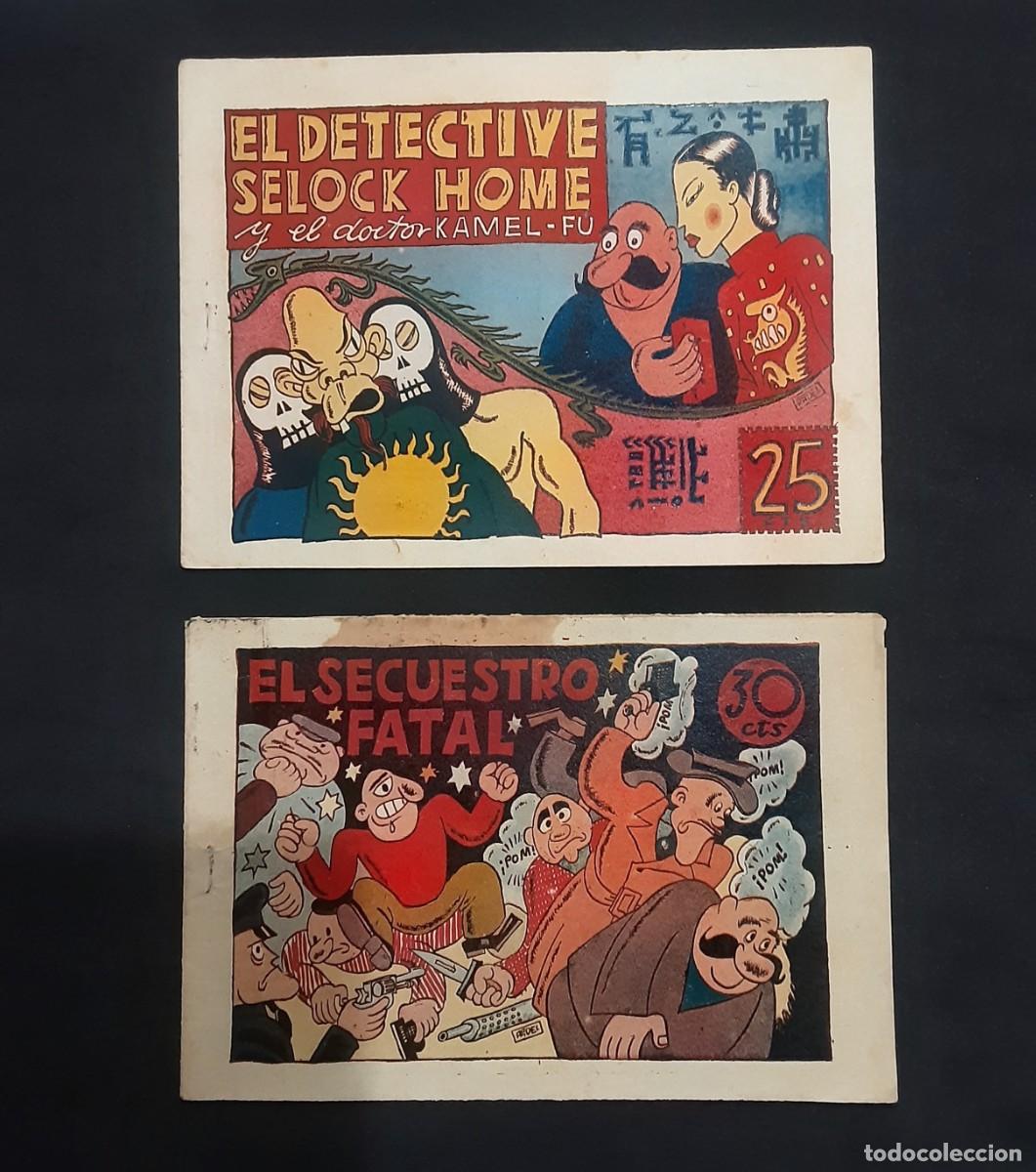Comics: SELOCK HOME # INFAN DE LAS GRANDES AVEN / HISPANO AMERICANA DE EDIC, S.A. 1946 # COLECCION COMPLETAP