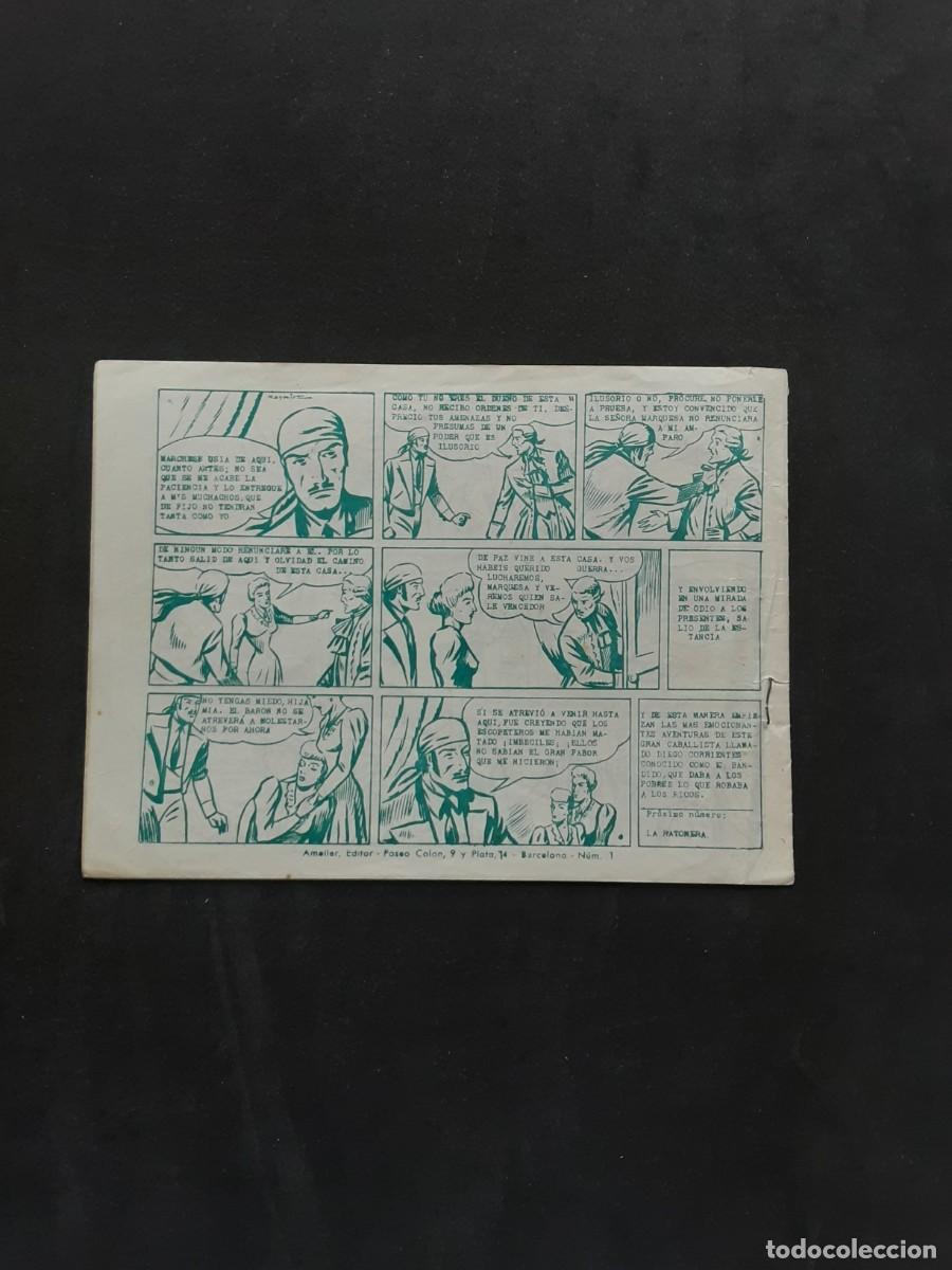 Tebeos: DIEGO CORRIENTES # AMELLER 1950 # COLECCION COMPLETA DE 13 NUMEROS # MAYMIR - Foto 2