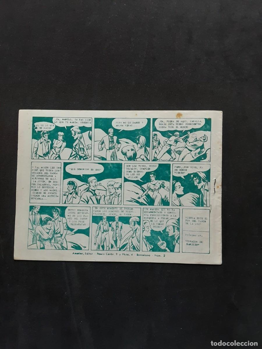 Tebeos: DIEGO CORRIENTES # AMELLER 1950 # COLECCION COMPLETA DE 13 NUMEROS # MAYMIR - Foto 4