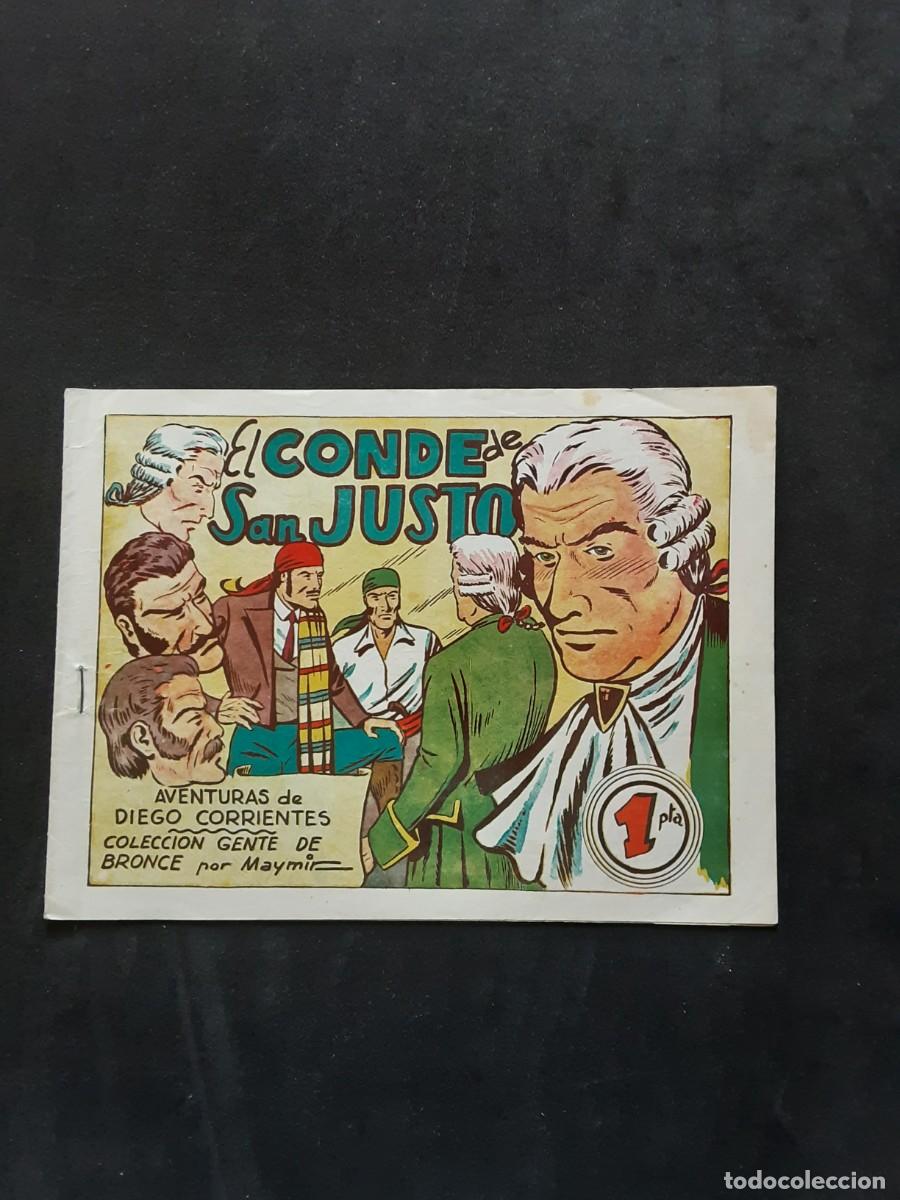 Tebeos: DIEGO CORRIENTES # AMELLER 1950 # COLECCION COMPLETA DE 13 NUMEROS # MAYMIR - Foto 7