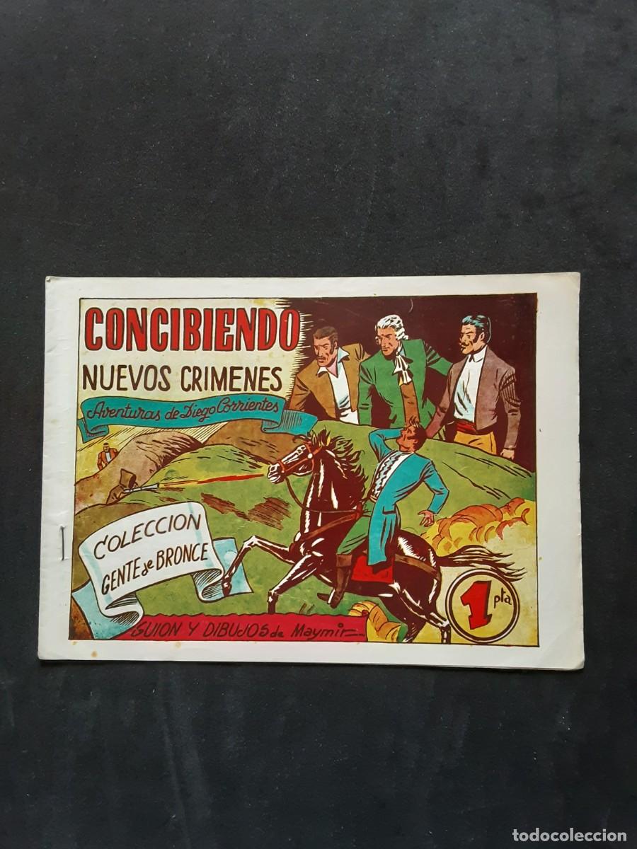 Tebeos: DIEGO CORRIENTES # AMELLER 1950 # COLECCION COMPLETA DE 13 NUMEROS # MAYMIR - Foto 9